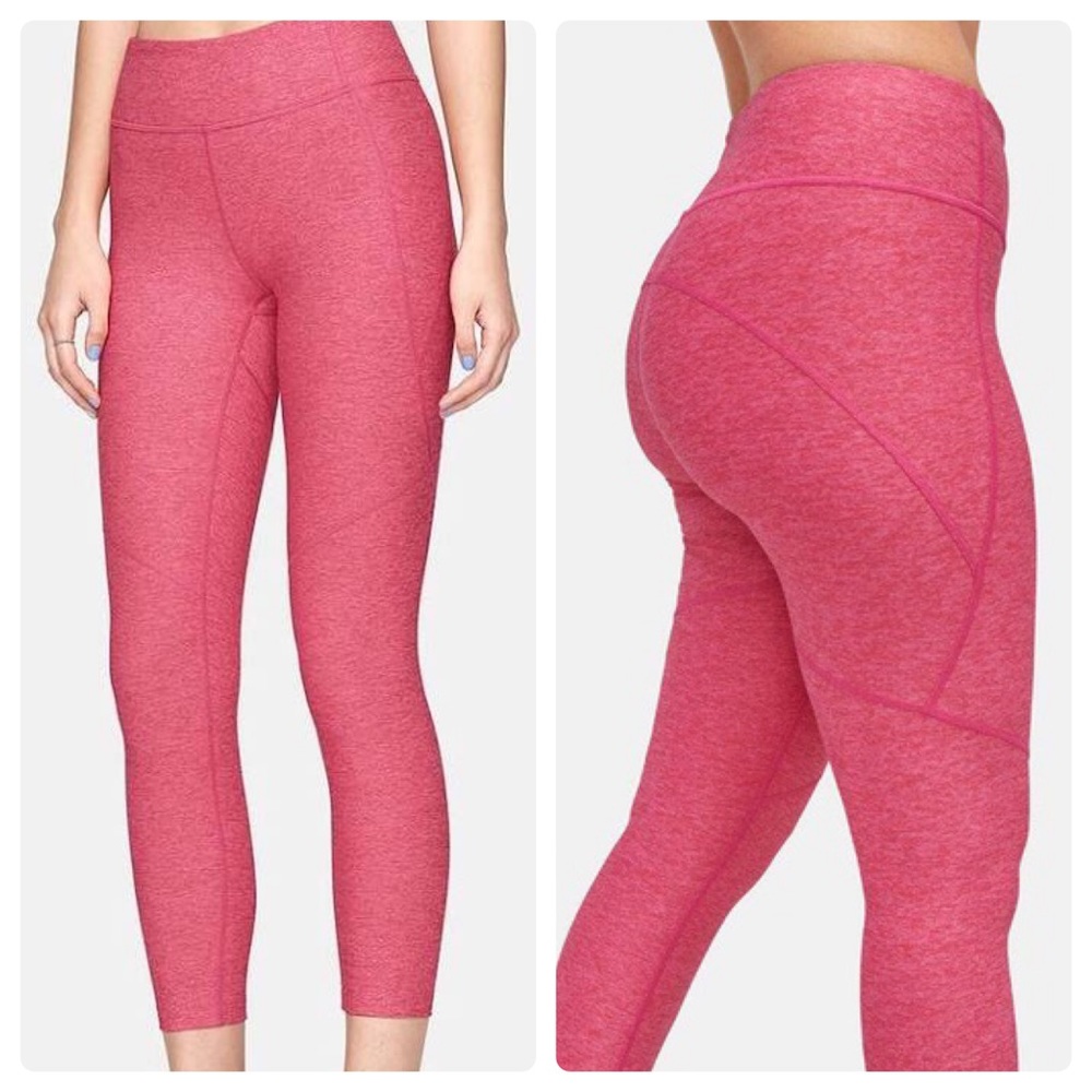 Outdoor Voices Warm Up 7/8 pink leggings